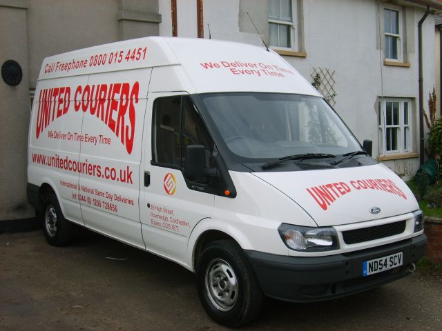Our new Ford Transit 350 LWB High Roof van that we have just taken delivery of 29/02/2008
